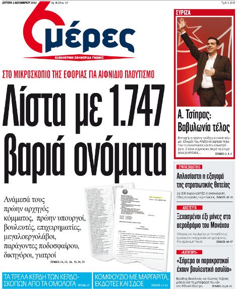 Το υπουργείο Οικονομικών ελέγχει 1.747 πρόσωπα για ξαφνικό πλουτισμό | iefimerida.gr 0