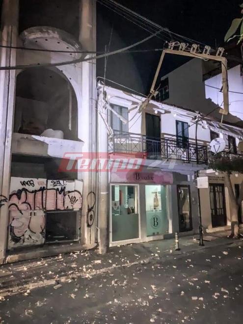 Εικόνα από το κέντρο της Ζακύνθου και πιο συγκεκριμένα από την οδό Λεωνίδα Ζώη