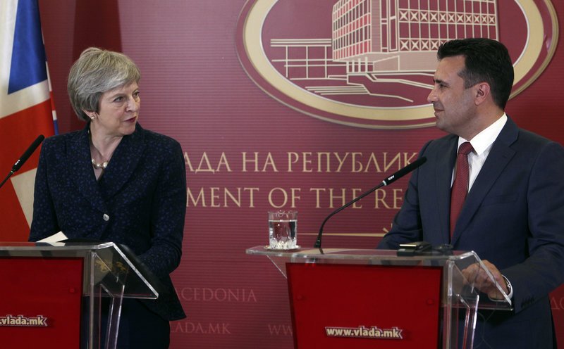 Μέι: Η ΠΓΔΜ έχει δεσμευτεί για λύση στο όνομα -Ζάεφ: Πιστεύω ότι θα βρούμε κοινά αποδεκτή | iefimerida.gr 1