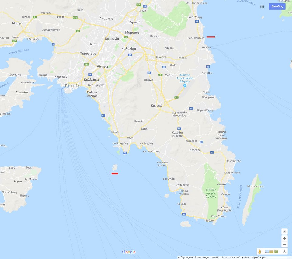 Εντοπίστηκε καμένο πτώμα ανοιχτά της Γλυφάδας, κοντά στις Φλέβες | iefimerida.gr 0