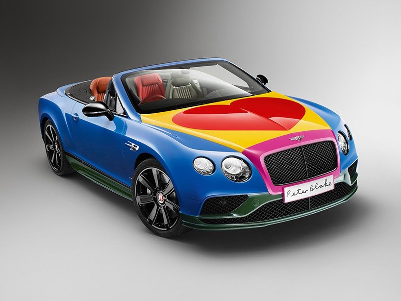 Μια και μοναδική πολύχρωμη Bentley με την υπογραφή του Sir Peter Blake | iefimerida.gr 6