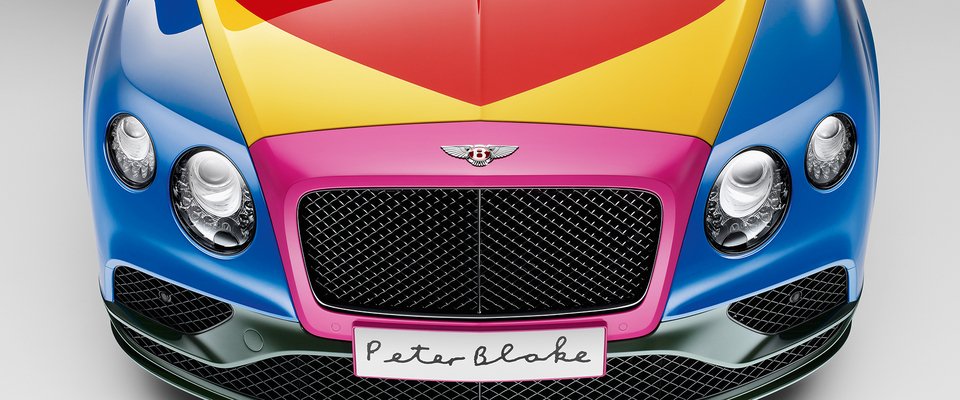 Μια και μοναδική πολύχρωμη Bentley με την υπογραφή του Sir Peter Blake | iefimerida.gr 1