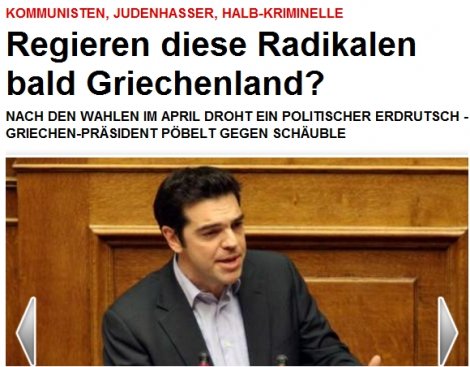 BILD: Πραξικόπημα, εγκληματίες, αντισημίτες και κομμουνιστές στην εξουσία | iefimerida.gr 0