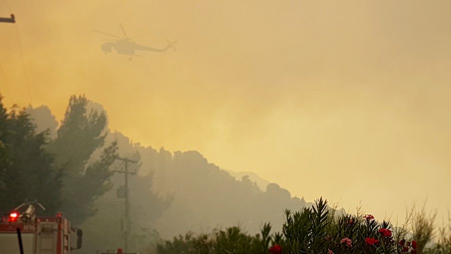 Πύρινη κόλαση στην Εύβοια – Ανεξέλεγκτη η φωτιά, στάχτη χιλιάδες στρέμματα | iefimerida.gr 1
