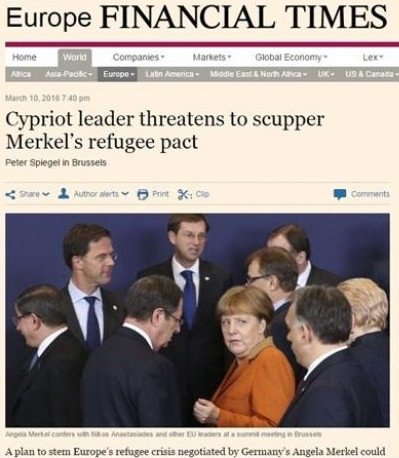 Ο Αναστασιάδης απειλεί με «βέτο» τη συμφωνία ΕΕ-Τουρκίας για το προσφυγικό | iefimerida.gr 0
