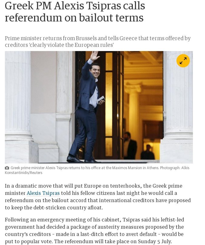 Ξένα ΜΜΕ για το δημοψήφισμα: Δειλία, εκβιασμός, κόσμος στα ΑΤΜ | iefimerida.gr 2