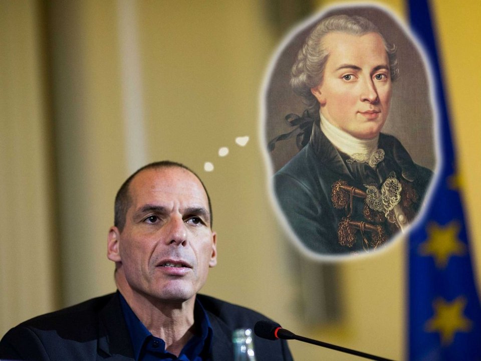 Ο Γιάνης Βαρουφάκης, ο Εμμάνουελ Καντ και οι πεινασμένοι | iefimerida.gr 0