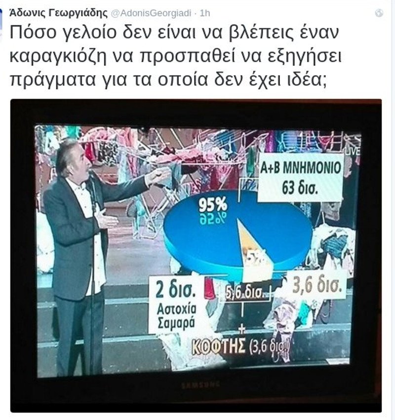 Αδωνις για Λαζόπουλο: Ενας καραγκιόζης προσπαθεί να εξηγήσει πράγματα για τα οποία δεν έχει ιδέα | iefimerida.gr 0