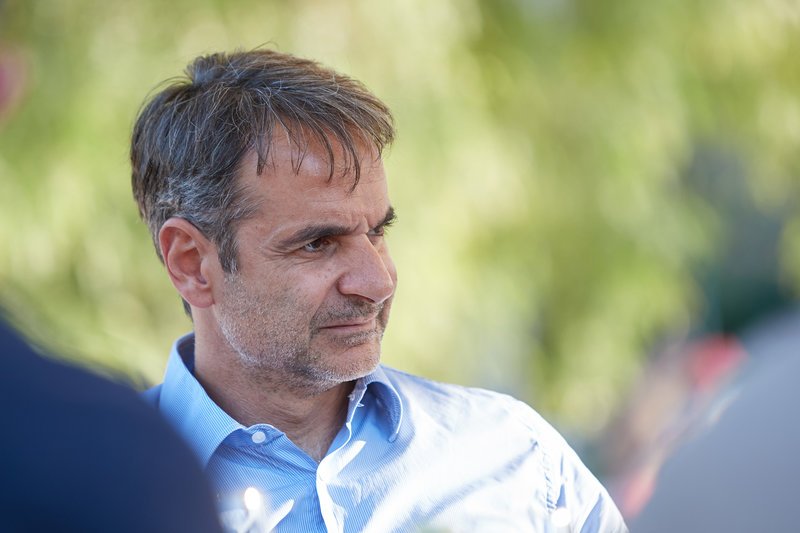 Ο Κυριάκος Μητσοτάκης/ Φωτογραφία eurokinissi