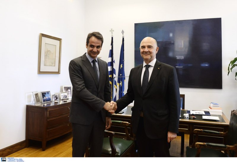Συνάντηση Μητσοτάκη-Μοσκοβισί: Τι συζήτησαν | iefimerida.gr 0