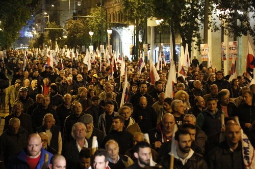 Μεγάλη πορεία του ΠΑΜΕ για τις αποφάσεις του Eurogroup | iefimerida.gr 6