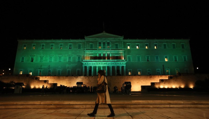 Η Βουλή θα φωταγωγηθεί απόψε και θα γίνει πορτοκαλί | iefimerida.gr 0