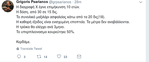 Ο Γρηγόρης Ψαριανός αναλύει σε τίτλους τη συμφωνία στο Eurogroup: Κερδάμε... | iefimerida.gr 0