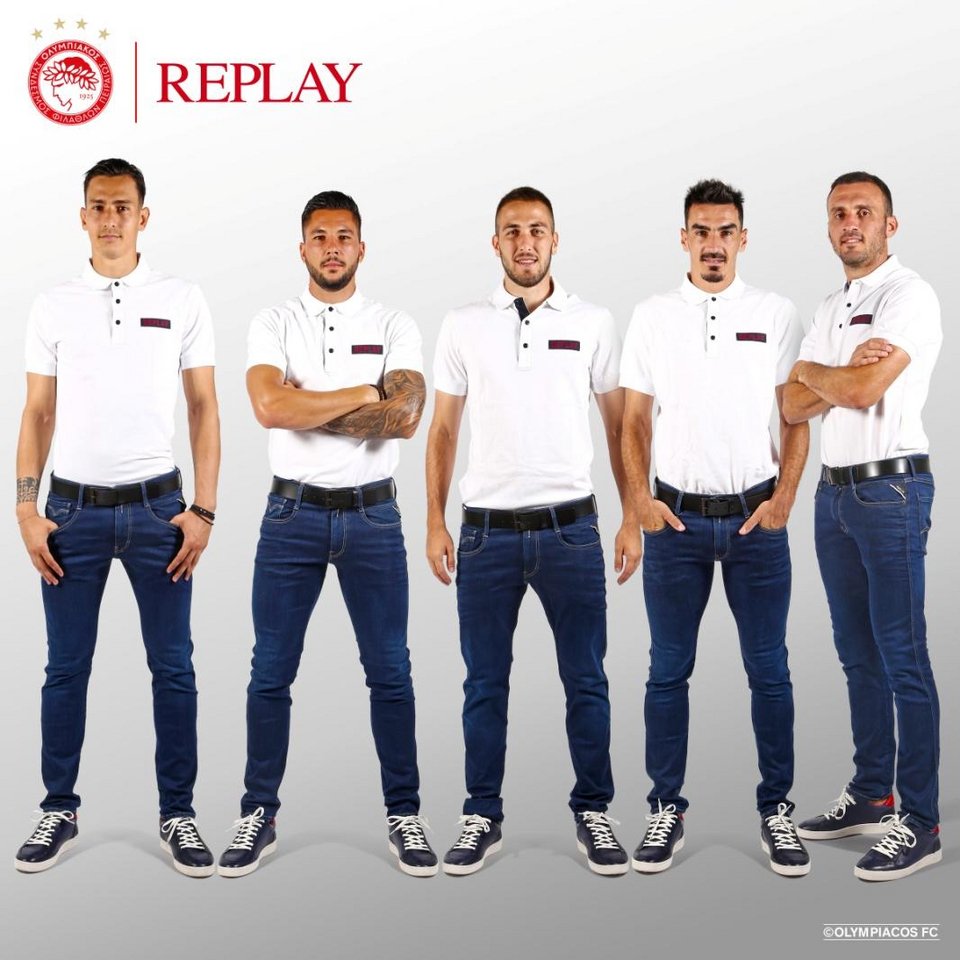 Χατ τρικ στη συνεργασία Oλυμπιακού και Replay Jeans, για τρίτη συνεχόμενη χρονιά! | iefimerida.gr 1
