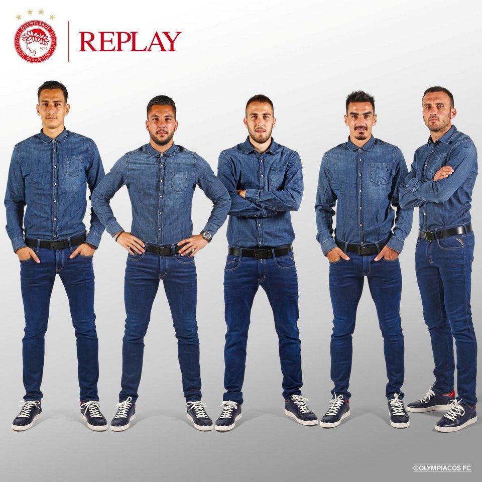 Χατ τρικ στη συνεργασία Oλυμπιακού και Replay Jeans, για τρίτη συνεχόμενη χρονιά! | iefimerida.gr 0