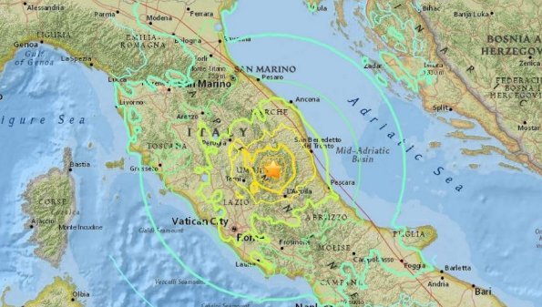 Σεισμός 6,2 Ρίχτερ στην Ιταλία -124 νεκροί, 150 αγνοούμενοι | iefimerida.gr 18