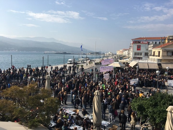 Στο πόδι η Σάμος για το μεταναστευτικό -Ηχηρό «όχι» στην κυβέρνηση | iefimerida.gr 0