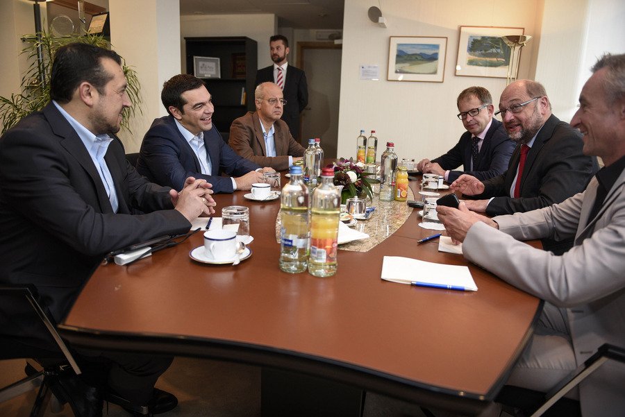 Συνάντηση Τσίπρα-Σουλτς για το νέο Μνημόνιο | iefimerida.gr 0