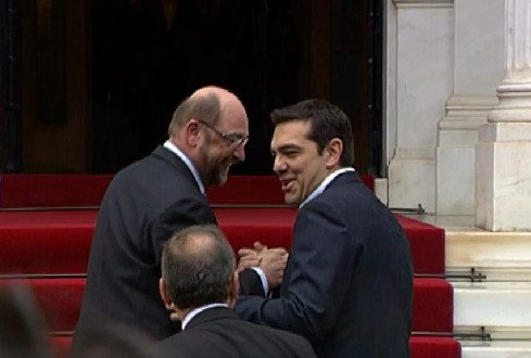 Σουλτς: Διαπίστωσα ότι ο Τσίπρας δεν θα κάνει μονομερείς κινήσεις, χαίρομαι | iefimerida.gr 1