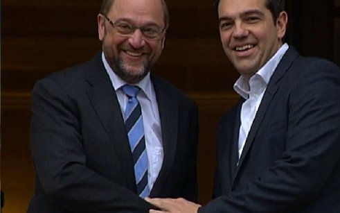 Σουλτς: Διαπίστωσα ότι ο Τσίπρας δεν θα κάνει μονομερείς κινήσεις, χαίρομαι | iefimerida.gr 2