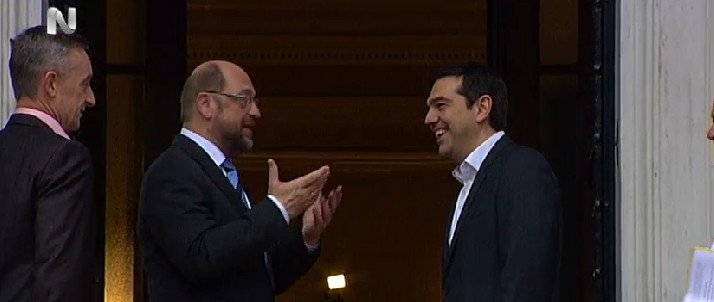 Σουλτς: Διαπίστωσα ότι ο Τσίπρας δεν θα κάνει μονομερείς κινήσεις, χαίρομαι | iefimerida.gr 4