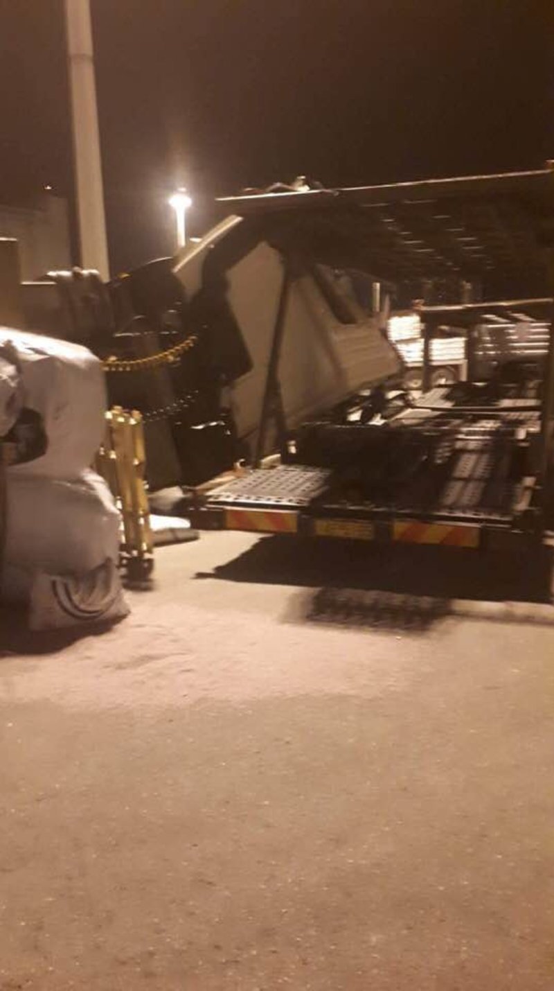 Το τροχαίο σημειώθηκε στη 1 τα ξημερώματα κάτω από αδιευκρίνιστες μέχρι στιγμής συνθήκες
