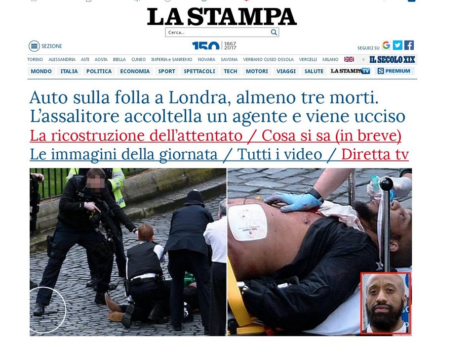 La Stampa: Ο Abu Izzadeen δράστης της επίθεσης στο Λονδίνο -Βρετανός πολίτης, είχε δηλώσει «θέλω να πεθάνω ως βομβιστής αυτοκτονίας» | iefimerida.gr 0
