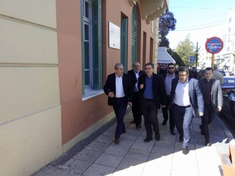 Στο Ηράκλειο ο Τσακαλώτος- Συνάντηση με τον δήμαρχο της πόλης | iefimerida.gr 1