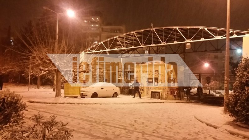 Βγήκαν εκχιονιστικά στου... Ζωγράφου -Απίστευτες εικόνες | iefimerida.gr 1
