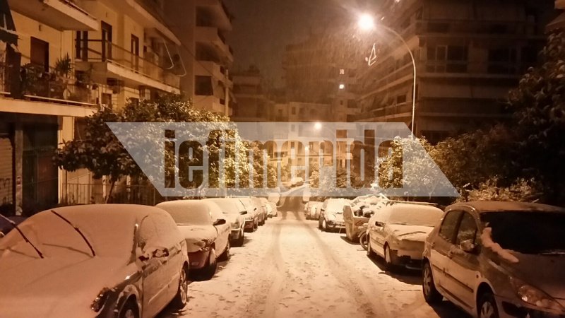 Βγήκαν εκχιονιστικά στου... Ζωγράφου -Απίστευτες εικόνες | iefimerida.gr 4