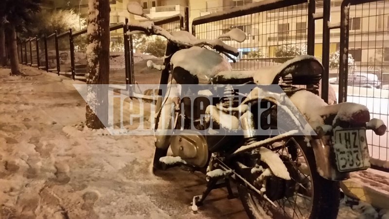 Βγήκαν εκχιονιστικά στου... Ζωγράφου -Απίστευτες εικόνες | iefimerida.gr 3