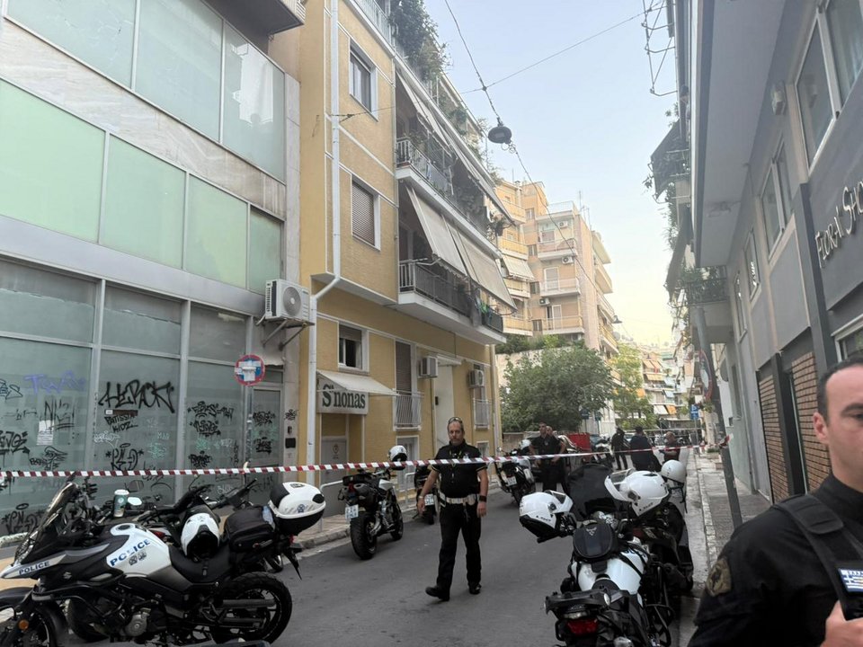 Αστυνομικοί στο σημείο του εγκλήματος