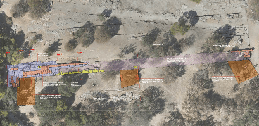 Πρόταση ανάδειξης τμημάτων Διατειχίσματος