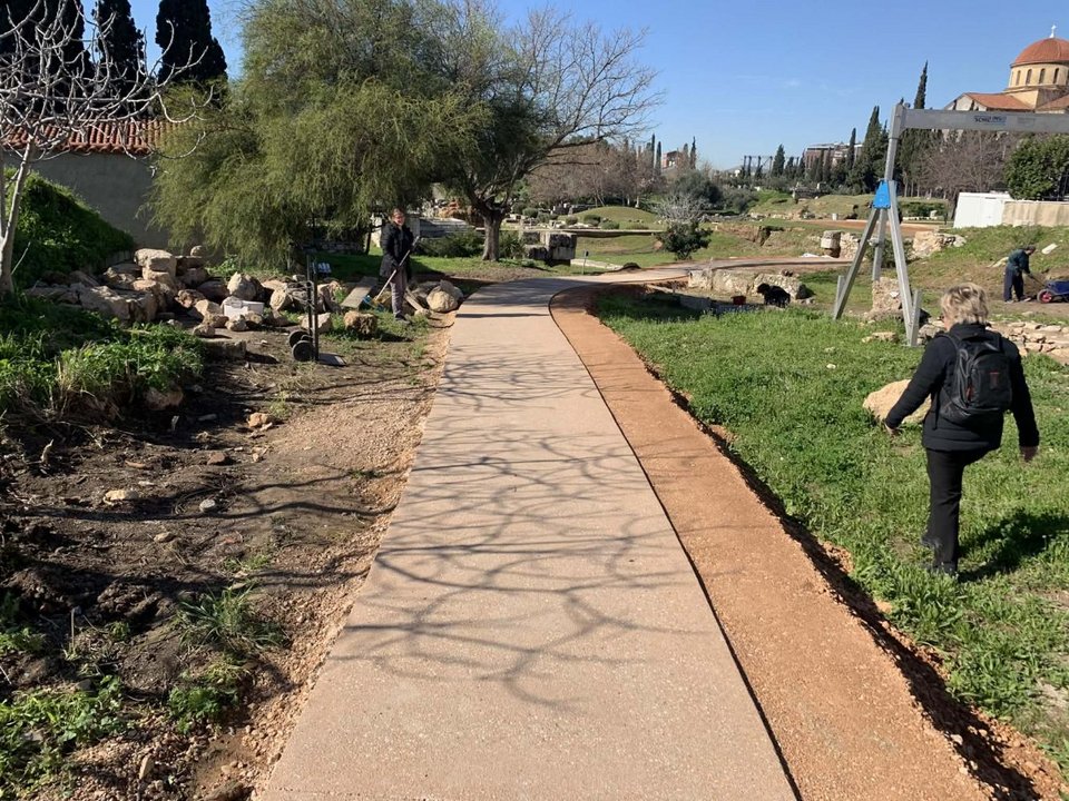 Νέες καθολικά προσβάσιμες διαδρομές στον αρχαιολογικό χώρο του Κεραμεικού