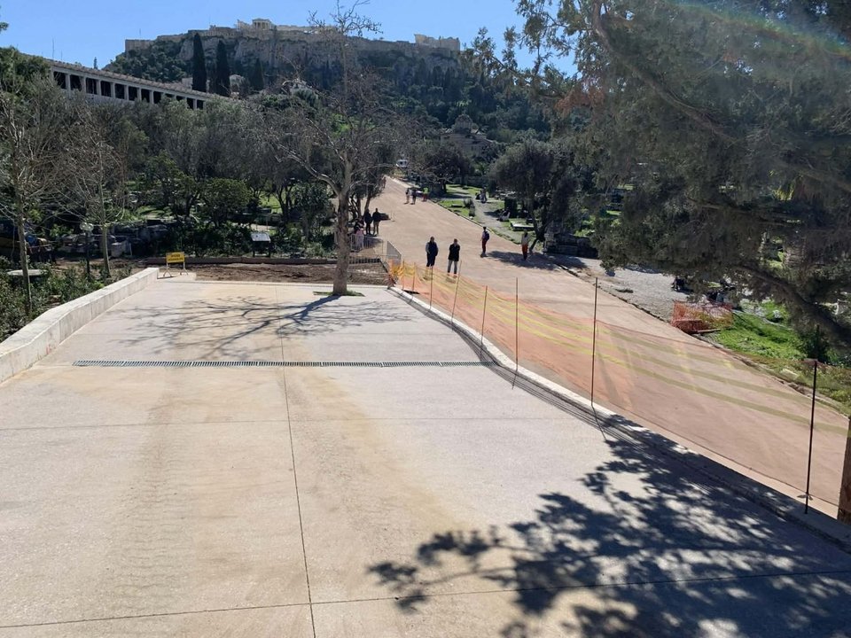 Η νέα είσοδος στον χώρο της Αρχαίας Αγοράς