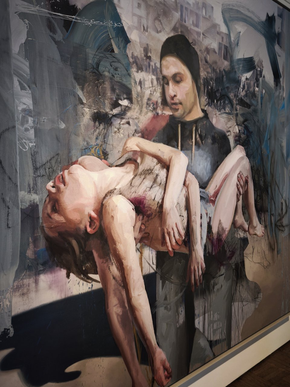 Blue Pieta, της Τένι Σάβιλ / φωτογραφία iefimerida