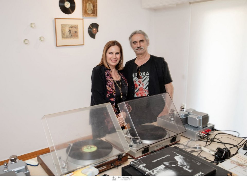 Διευθύντρια της CITRONNE Gallery Τατιάνα Σπινάρη-Πολλάλη, Πάνος Χαραλάμπους