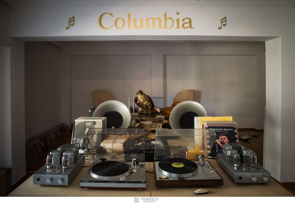 Άποψη της έκθεσης COLUMBIA