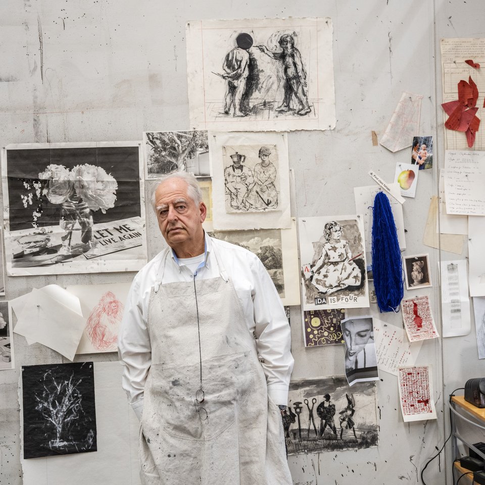 Πορτρέτο του William Kentridge /  Photo: Jabulani Dhlamini /  Eυγενική παραχώρηση Kentridge Studio © William Kentridge
