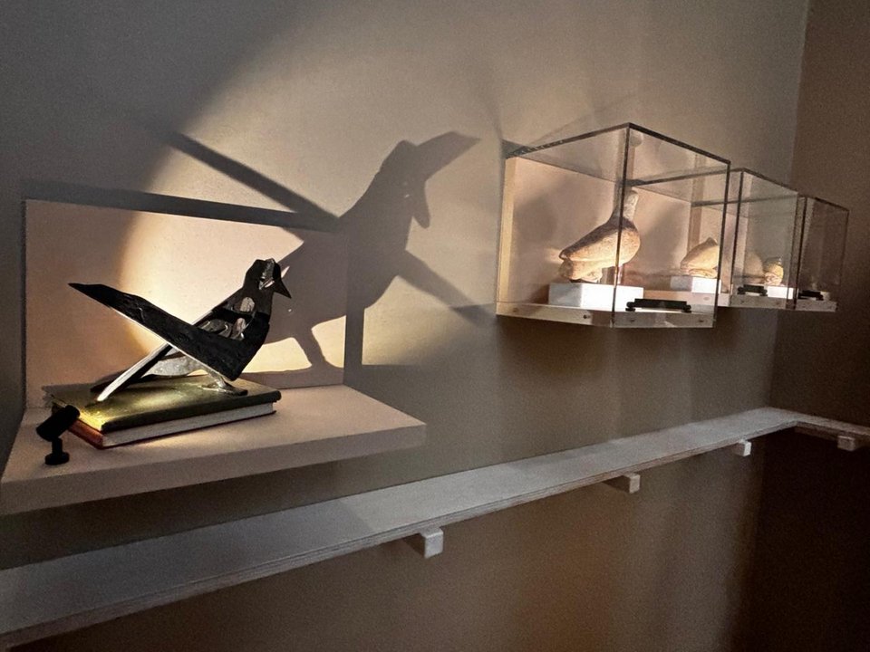 Το έργο Bird I, του William Kentridge «συνομιλεί» με αντίστοιχες αρχαιότητες του ΕΑΜ