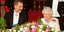 Το επίσημο δείπνο που παρέθεσε η Βασίλισσα Ελισάβετ στον Βασιλιά Φελίπε της Ισπανίας τον περασμένο Ιούλιο. Πηγή φωτό: AP/Dominic Lipinski