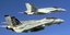 Οι δύο πιλότοι πετούσαν με FA-18 Super Hornet (Φωτογραφία: Wikipedia) 
