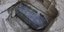 Η μαύρη γρανιτένια σαρκοφάγος που βρέθηκε στην Αλεξάνδρεια. Φωτογραφία: Ministry of Antiquities