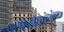 Σημαίες της ΕΕ έξω από τα κτίρια της Ένωσης στις Βρυξέλλες
