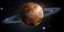 Ο Πλανήτης Κρόνος και ο δακτύλιός του στο διάστημα