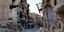Βομβαρδισμένα σπίτια στη Συρία