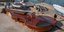 βιολί βάρκα σε λιμάνι