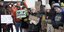 Η Γκρέτα Τούνμπεργκ στο Νταβός, σε διαμαρτυρία κατά της χρήσης ορυκτών καυσίμων και υπέρ της «κλιματικής δικαιοσύνης»/ AP Photos