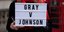 Πλακάτ για τη «μάχη» Γκρέι και Τζόνσον