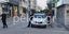 Αστυνομία κοντά στο εκλογικό κέντρο της ΝΔ στην Πάτρα / Φωτογραφία: pelop.gr